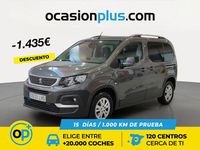 Usado Peugeot Rifter Active 110 CV (80 kW) 2020 Gris Monovolumen