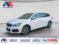 Usado Peugeot 308 SW Allure 130 CV (95 kW) 2020 Blanco Familiar