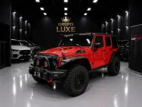 Usado Jeep Wrangler Unlimited Rubicon 200 CV (147 kW) 2017 Rojo SUV