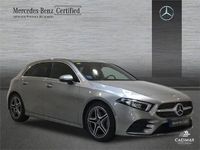 Usado Mercedes A180 AMG line 116 CV (85 kW) 2020 Plata mojave Berlina