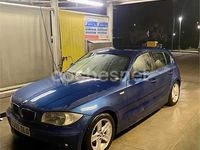 Usado BMW 118 122 CV (89 kW) 2005 Azul Utilitario