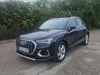 Usado Audi Q3 Advanced Plus 150 CV (110 kW) 2019 Azul SUV