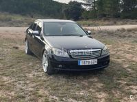 Usado Mercedes C200 Classic 122 CV (89 kW) 2007 Negro Berlina