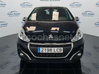 Usado Peugeot 208 Signature Sky 99 CV (72 kW) 2019 Azul Utilitario