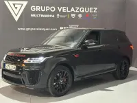 Begagnad Land Rover Range Rover Sport SVR 575 HK (422 kW) 2019 Svart SUV