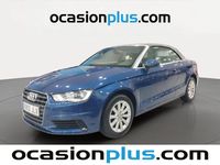 Usado Audi A3 Cabriolet Attraction 110 CV (80 kW) 2016 Azul Descapotable