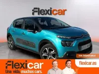 Usado Citroën C3 Feel 83 CV (61 kW) 2022 Azul Utilitario