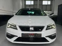 Usado Seat Leon FR 130 CV (95 kW) 2018 Blanco Berlina