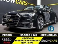 Usado Audi A8 Exclusive 462 CV (339 kW) 2021 Gris Berlina