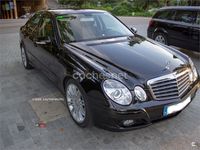 Usado Mercedes E220 170 CV (125 kW) 2008 Negro Berlina