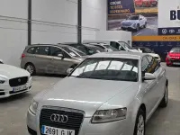 Usado Audi A6 190 CV (139 kW) 2008 Gris / plata Berlina