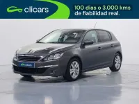 Usado Peugeot 308 Style 110 CV (80 kW) 2016 Gris Utilitario
