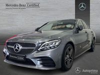 Usado Mercedes C200 160 CV (117 kW) 2019 Gris / plata Berlina