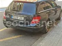 Usado Mercedes C180 Avantgarde 120 CV (88 kW) 2011 Negro Familiar