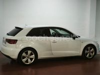 Usado Audi A3 S-Line 150 CV (110 kW) 2014 Blanco Berlina