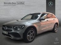 Usado Mercedes GLC220 AMG line 194 CV (142 kW) 2022 Gris / plata SUV