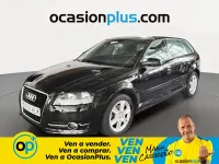 Usado Audi A3 Ambiente 105 CV (77 kW) 2012 Negro Utilitario