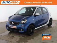 Usado Smart ForFour Basis 90 CV (66 kW) 2016 Azul Utilitario