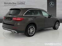 Usado Mercedes GLC250 AMG line 204 CV (150 kW) 2016 Marrón citrina