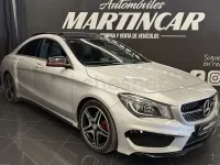 Usado Mercedes CLA250 AMG line 211 CV (155 kW) 2013 Gris / plata Coupe