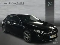 Usado Mercedes A200 AMG line 150 CV (110 kW) 2022 Negro Berlina