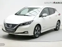 Usado Nissan Leaf Tekna 110 kW (150 CV) 2019 Blanco Utilitario