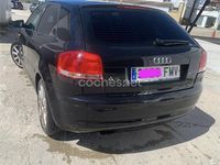 Usado Audi A3 Ambition 140 CV (102 kW) 2007 Negro Utilitario
