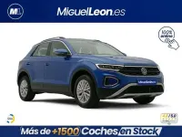 Usado VW T-Roc Life 110 CV (80 kW) 2023 Azul SUV