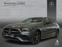 Usado Mercedes C300e AMG line 313 CV (230 kW) 2024 Gris selenita Berlina