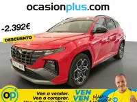 Usado Hyundai Tucson N Line 150 CV (110 kW) 2023 Rojo SUV