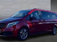 Usado Mercedes V250 Avantgarde 190 CV (139 kW) 2022 Rojo Monovolumen