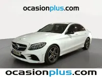 Usado Mercedes C200 150 CV (110 kW) 2018 Blanco Berlina