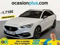 Usado Seat Leon ST FR 150 CV (110 kW) 2021 Blanco Familiar