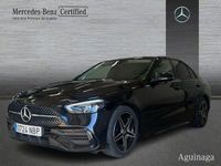 Usado Mercedes C200 163 CV (119 kW) 2025 Negro obsidiana