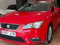 Usado Seat Leon Style 110 CV (80 kW) 2015 Rojo Berlina