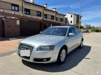 Usado Audi A6 136 CV (100 kW) 2009 Gris / plata Berlina
