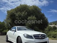 Usado Mercedes C220 170 CV (125 kW) 2012 Blanco Coupe
