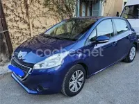Usado Peugeot 208 Access 68 CV (50 kW) 2014 Azul Utilitario
