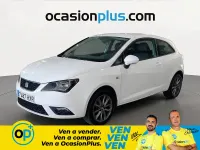 Usado Seat Ibiza I-Tech 90 CV (66 kW) 2014 Blanco Berlina