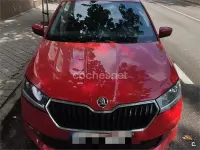 Usado Skoda Fabia Ambition 95 CV (69 kW) 2021 Rojo Utilitario