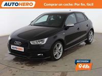 Usado Audi A1 95 CV (69 kW) 2018 Negro Berlina