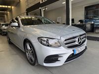 Usado Mercedes E220 194 CV (142 kW) 2019 Gris / plata Berlina