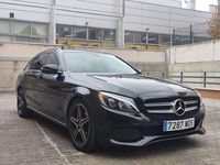 Usado Mercedes C200 Avantgarde 136 CV (100 kW) 2017 Negro Familiar