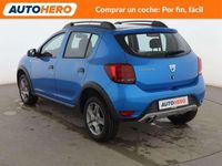 Usado Dacia Sandero Stepway Ambiance 90 CV (66 kW) 2017 Azul Utilitario