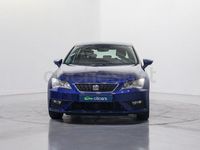 Usado Seat Leon Style 110 CV (80 kW) 2018 Azul Berlina
