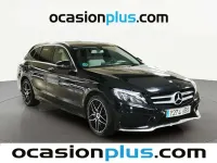 Usado Mercedes C220 AMG 170 CV (125 kW) 2017 Negro Familiar