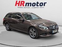 Usado Mercedes E220 170 CV (125 kW) 2014 Marrón Familiar