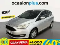 Usado Ford C-MAX Trend+ 125 CV (91 kW) 2016 Plateado Monovolumen
