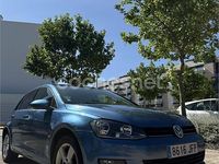 Usado VW Golf VII Advance 125 CV (91 kW) 2015 Azul Berlina