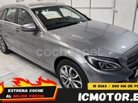 Usado Mercedes C350e Avantgarde 279 CV (205 kW) 2016 Gris / plata Familiar
